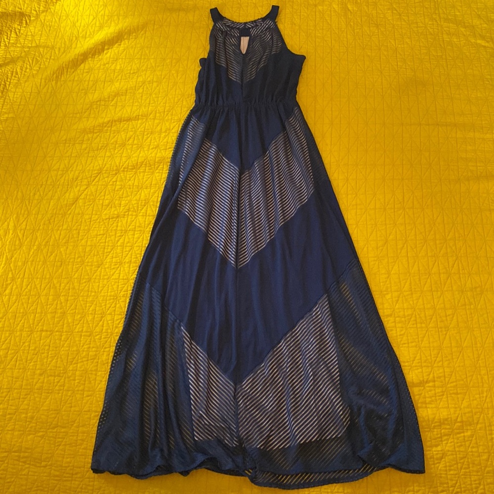 Apt.9 Long Navy Dress Size Medium